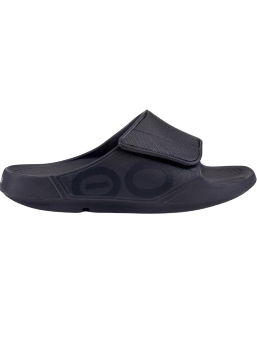 OOFOS OOahh Sport Flex Slide - Unisex - Matte Black